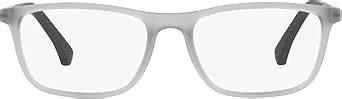 Emporio Armani Men's Ea3069 Rectangular Sunglasses.